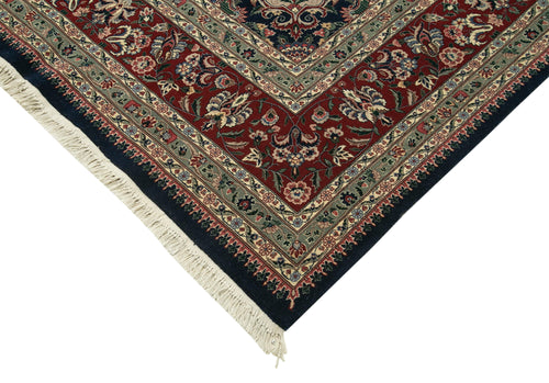 Tebriz Brown Classic Cotton Wool Handmade Area Rug 8'10'' x 13'2''