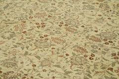 Handmade Area Rug – Classic Beige 9x12 Cotton Wool Turkish Carpet