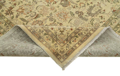 Handmade Area Rug – Classic Beige 9x12 Cotton Wool Turkish Carpet