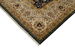 Tebriz Brown Classic Cotton Wool Handmade Area Rug 10'2'' x 13'11''