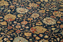 Tebriz Brown Classic Cotton Wool Handmade Area Rug 10'2'' x 13'11''