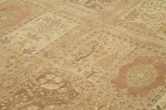 Tebriz Beige Classic Cotton Wool Handmade Area Rug 10'1'' x 13'10''
