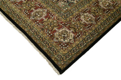 Tebriz Green Classic Cotton Wool Handmade Area Rug 11'10'' x 14'8''