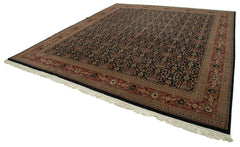 Tebriz Brown Classic Cotton Wool Handmade Area Rug 11'5'' x 12'2''