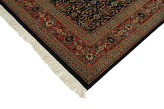 Tebriz Brown Classic Cotton Wool Handmade Area Rug 11'5'' x 12'2''