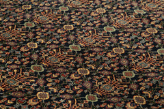 Tebriz Brown Classic Cotton Wool Handmade Area Rug 11'5'' x 12'2''