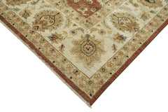 Handmade Area Rug – Classic Beige Turkish Hand Knotted Cotton Wool Carpet 12'x15'