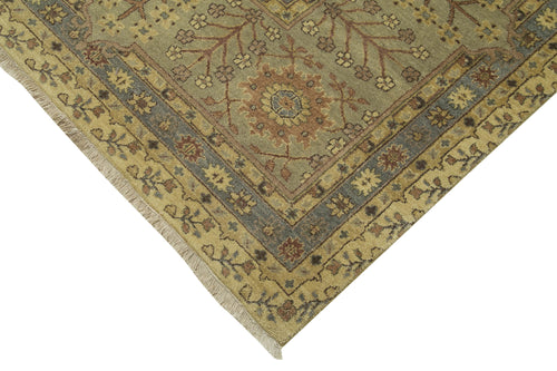 Tebriz Beige Classic Cotton Wool Handmade Area Rug 12'3'' x 15'1''