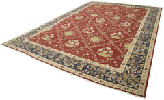Tebriz Beige Classic Cotton Wool Handmade Area Rug 11'5'' x 16'6''