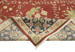 Tebriz Beige Classic Cotton Wool Handmade Area Rug 11'5'' x 16'6''