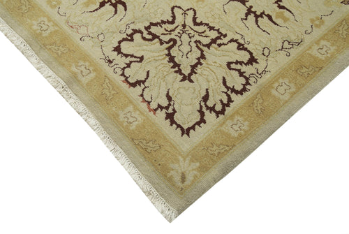 Tebriz Beige Classic Cotton Wool Handmade Area Rug 13'0'' x 18'9''