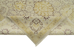 Tebriz Beige Classic Cotton Wool Handmade Area Rug 11'11'' x 15'0''