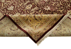 Tebriz Yellow Classic Cotton Wool Handmade Area Rug 11'11'' x 14'9''