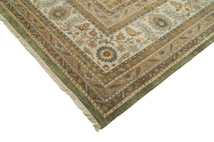 Tebriz Beige Classic Cotton Wool Handmade Area Rug 12'0'' x 18'2''