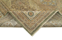 Tebriz Beige Classic Cotton Wool Handmade Area Rug 12'0'' x 18'2''