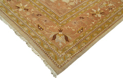 Tebriz Beige Classic Cotton Wool Handmade Area Rug 12'2'' x 17'4''