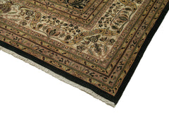 Tebriz Beige Classic Cotton Wool Handmade Area Rug 11'10'' x 17'10''