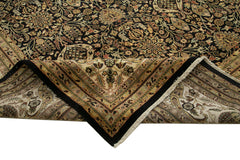 Tebriz Beige Classic Cotton Wool Handmade Area Rug 11'10'' x 17'10''