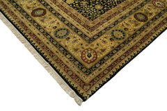 Tebriz Yellow Classic Cotton Wool Handmade Area Rug 11'9'' x 17'9''