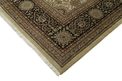 Tebriz Beige Classic Cotton Wool Handmade Area Rug 11'9'' x 17'11''