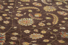 Tebriz Beige Classic Cotton Wool Handmade Area Rug 11'10'' x 17'11''