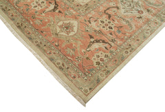 Tebriz Beige Classic Cotton Wool Handmade Area Rug 11'10'' x 18'0''