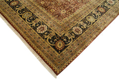Tebriz Beige Classic Cotton Wool Handmade Area Rug 11'10'' x 17'11''