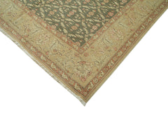 Tebriz Beige Classic Cotton Wool Handmade Area Rug 12'0'' x 15'2''