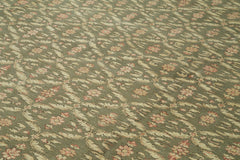 Tebriz Beige Classic Cotton Wool Handmade Area Rug 12'0'' x 15'2''