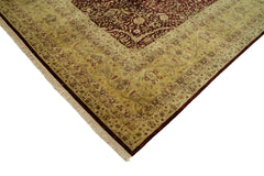 Tebriz Red Classic Cotton Wool Handmade Area Rug 11'11'' x 15'1''