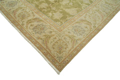 Tebriz Beige Classic Cotton Wool Handmade Area Rug 12'0'' x 17'5''