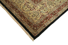 Tebriz Beige Classic Cotton Wool Handmade Area Rug 12'0'' x 15'0''