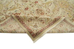 Tebriz Beige Classic Cotton Wool Handmade Area Rug 11'11'' x 15'0''