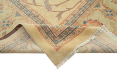 Tebriz Beige Classic Cotton Wool Handmade Area Rug 13'3'' x 19'7''