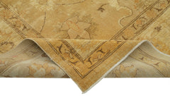 Tebriz Orange Classic Cotton Wool Handmade Area Rug 10'3'' x 15'5''