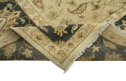 Tebriz Beige Classic Cotton Wool Handmade Area Rug 13'8'' x 19'11''