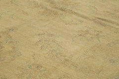 Tebriz Beige Classic Cotton Wool Handmade Area Rug 11'9'' x 17'2''