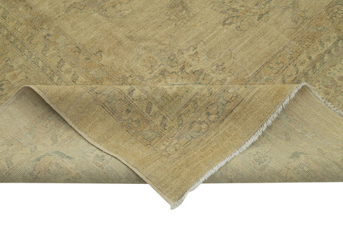 Tebriz Beige Classic Cotton Wool Handmade Area Rug 11'9'' x 17'2''