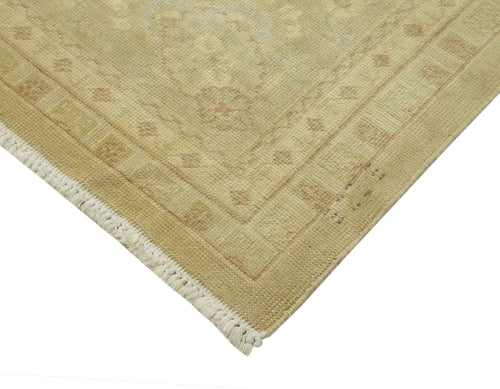 Tebriz Beige Classic Cotton Wool Handmade Area Rug 12'8'' x 17'9''