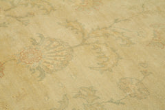 Tebriz Beige Classic Cotton Wool Handmade Area Rug 12'8'' x 17'9''