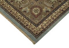 Tebriz Brown Classic Cotton Wool Handmade Area Rug 10'8'' x 15'5''