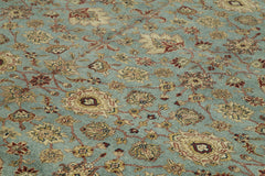 Tebriz Brown Classic Cotton Wool Handmade Area Rug 10'8'' x 15'5''