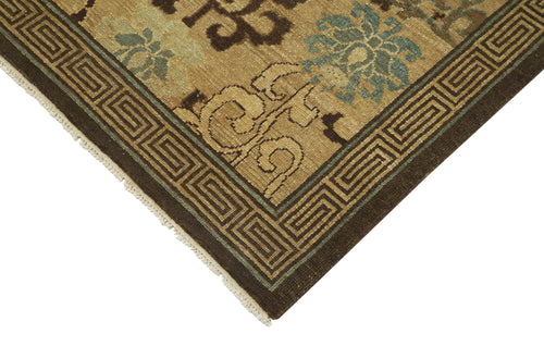 Tebriz Beige Classic Cotton Wool Handmade Area Rug 11'9'' x 16'3''