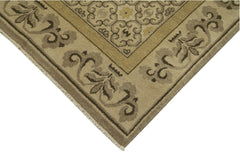 Tebriz Beige Classic Cotton Wool Handmade Area Rug 11'10'' x 18'1''