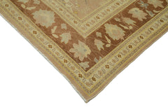 Tebriz Beige Classic Cotton Wool Handmade Area Rug 11'11'' x 14'10''