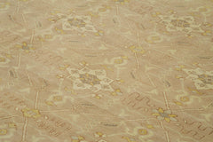 Tebriz Beige Classic Cotton Wool Handmade Area Rug 11'11'' x 14'10''
