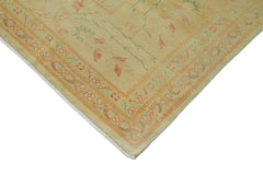 Tebriz Beige Classic Cotton Wool Handmade Area Rug 12'8'' x 16'10''