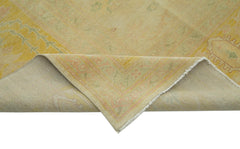 Tebriz Beige Classic Cotton Wool Handmade Area Rug 12'8'' x 16'10''