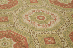 Tebriz Beige Classic Cotton Wool Handmade Area Rug 12'1'' x 16'11''