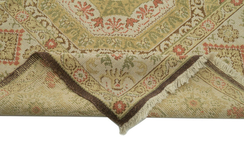 Tebriz Beige Classic Cotton Wool Handmade Area Rug 12'1'' x 16'11''